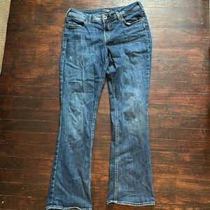 Silver Elyse Slim Bootcut Jeans